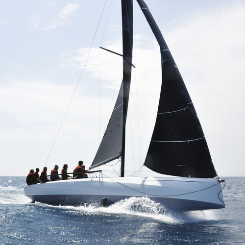 Voilier de course - ClubSwan 36 - Nautor Swan - à foil / bout-dehors / mât carbone
