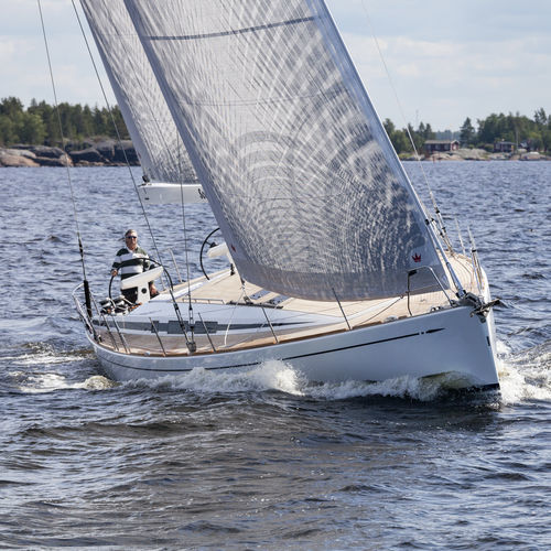 Sailing-yacht de grande croisière - 54 - Nautor Swan - 3 cabines / à cockpit ouvert / à double safran