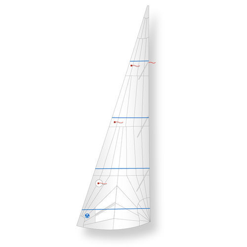 Foc - J-2+ - North Sails Sailmaking - pour voilier monotype / en polyester / J70