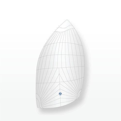 Gennaker - G2  - North Sails Sailmaking - spinnaker asymétrique / pour voilier de course / en polyester