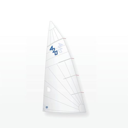 Grand-voile - M-7 - North Sails Sailmaking - pour dériveur / coupe horizontale / 420