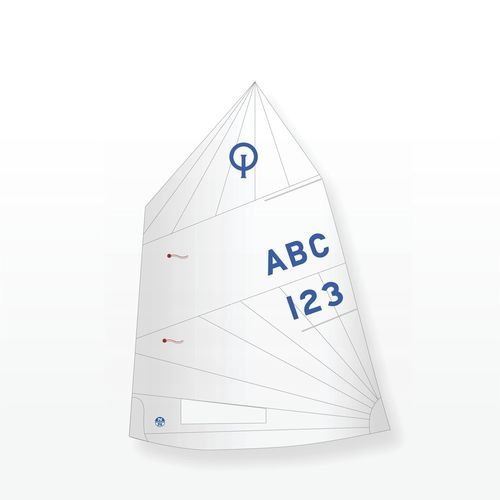 Grand-voile - V-2 - North Sails Sailmaking - pour dériveur / coupe horizontale / Optimist