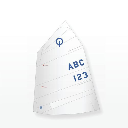 Grand-voile - North Sails Sailmaking - pour dériveur / en polyester / Optimist