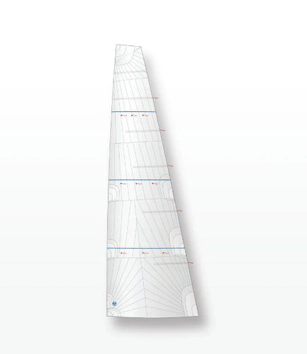 Grand-voile - SQUARE TOP - North Sails Sailmaking - pour voilier de croisière / en polyester / en Dyneema®