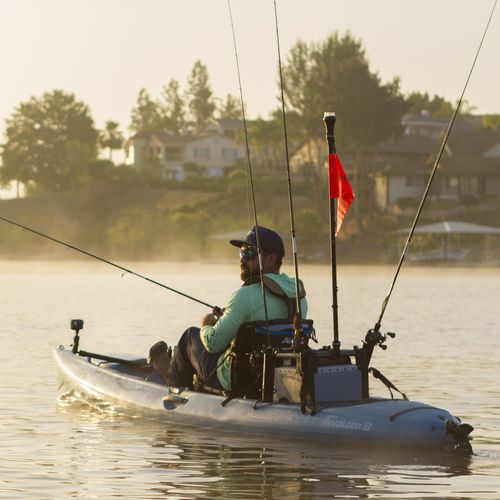 Kayak sit-on-top - MIRAGE REVOLUTION 13 - Hobie Cat USA - de loisir / de pêche / de mer