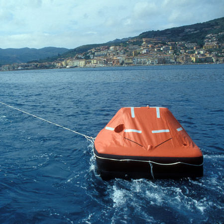 Radeau de survie pour bateau - Eurovinil - côtier / 6 places / 4 places
