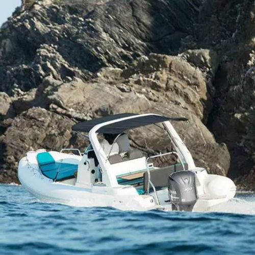 Bateau pneumatique hors-bord - MEDLINE 7.5 - ZODIAC - semi-rigide / à console centrale / open