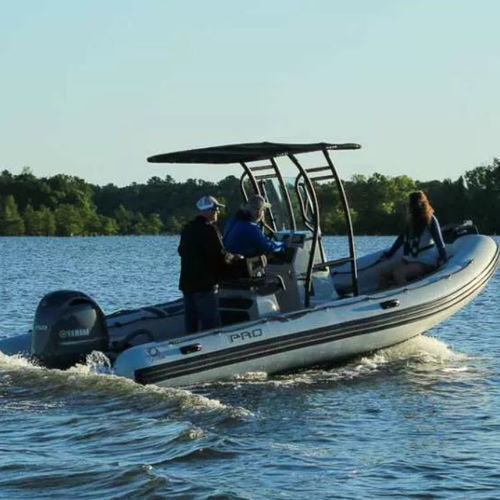 Bateau pneumatique hors-bord - PRO 6.5 - ZODIAC - RIB / à console centrale / open