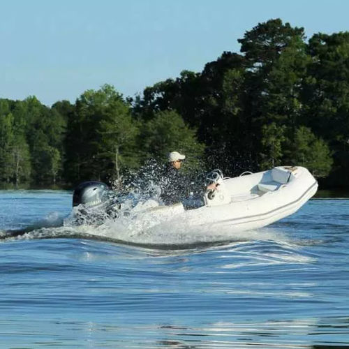 Bateau pneumatique hors-bord - YACHTLINE 400 - ZODIAC - RIB / open / à console latérale
