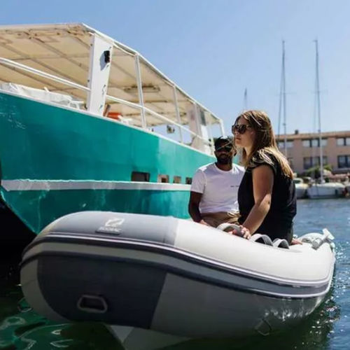 Bateau pneumatique hors-bord - CADET  - ZODIAC - RIB / open / en aluminium