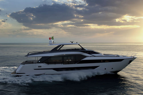 Motor-yacht de croisière - 940 - Ferretti Yachts - à fly / V-drive
