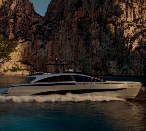 Motor-yacht de croisière - GTX90 - Pershing - rapide / haute performance / hard-top