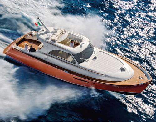 Vedette in-bord - DOLPHIN 44’ - Mochi Craft - hard-top / de sport / max. 12 personnes