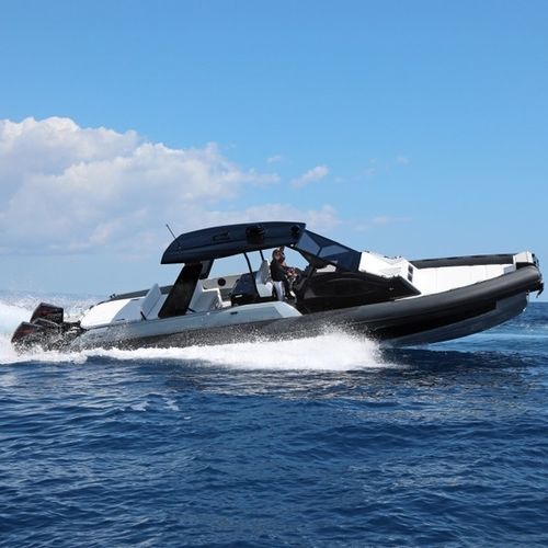 Bateau pneumatique hors-bord - CAYMAN 45.0 - Ranieri - bimoteur / hard-top / de navigation