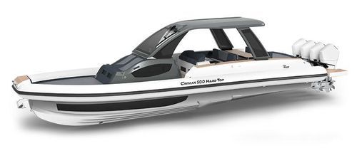 Bateau pneumatique trimoteur - CAYMAN 50.0 - Ranieri International - quadrimoteur / semi-rigide / hard-top