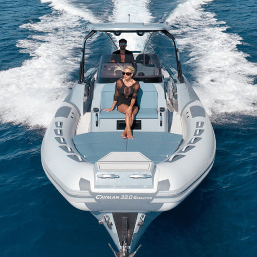 Bateau pneumatique hors-bord - Cayman 33.0 Executive - Ranieri International - bimoteur / RIB / open
