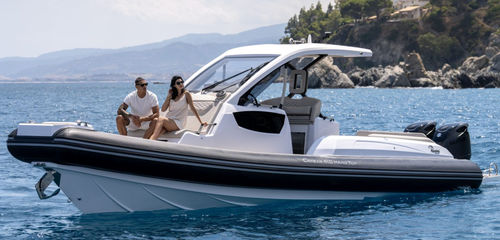 Bateau pneumatique hors-bord - Cayman 41.0 Executive - Ranieri International - bimoteur / coque rigide / RIB