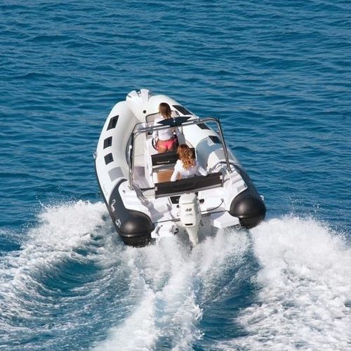 Bateau pneumatique hors-bord - CAYMAN 19  - Ranieri International - semi-rigide / à console centrale / open