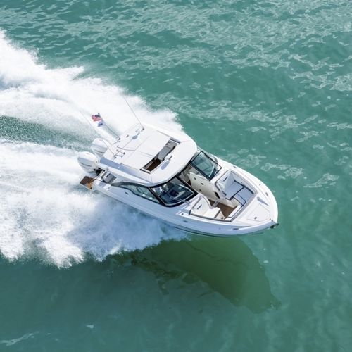 Vedette hors-bord - 34LX - Tiara Yachts - bimoteur / hard-top / à double console
