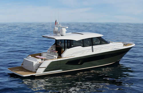Motor-yacht de croisière - EX 54 - Tiara Yachts - hard-top / 2 cabines