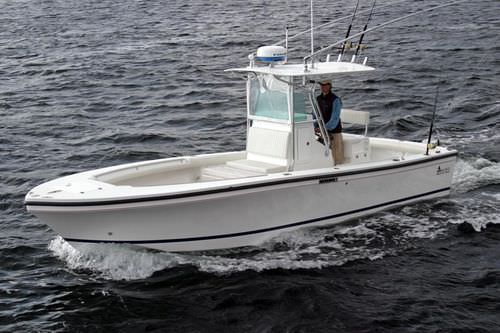 Coque open in-bord - 26 CENTER CONSOLE - Albin Marine - de pêche sportive / T-Top