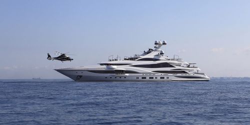 Mega-yacht de croisière - LIONHEART - Benetti - avec timonerie / avec héliport / sur mesure