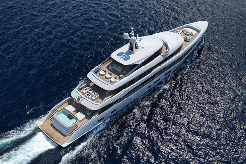 Mega-yacht de croisière - B.NOW 60M - Benetti - raised pilothouse / à étrave verticale / avec piscine