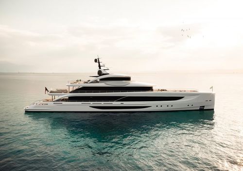 Mega-yacht de croisière - B.CENTURY 55M - Benetti - raised pilothouse / 7 cabines / en acier