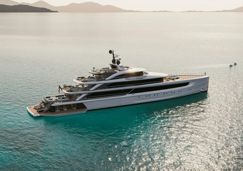 Mega-yacht de croisière - B.CENTURY 75M - Benetti - raised pilothouse / 7 cabines / à étrave verticale