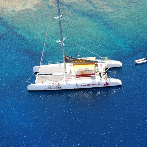 Sailing-yacht catamaran - 64' - Ocean Voyager - à cockpit ouvert / à salon de pont / en fibre de verre