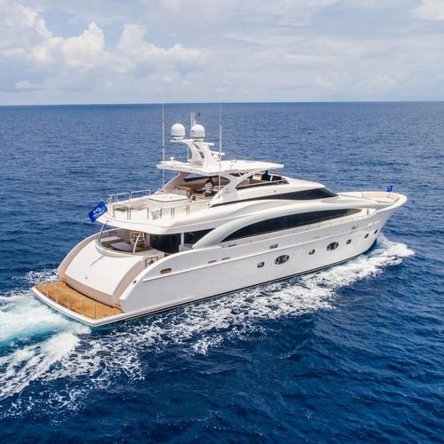 Super-yacht de croisière - RP110 - Horizon - à fly / raised pilothouse / 7 cabines
