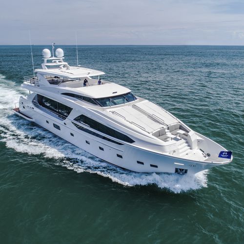 Super-yacht de croisière - CC115 - Horizon - à fly / à déplacement / sur mesure