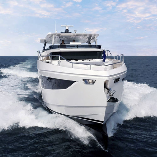 Motor-yacht de croisière - FD75 - Horizon - à fly / raised pilothouse / 4 cabines