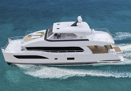 Motor-yacht de croisière - PC68 - Horizon - à fly / 4 cabines