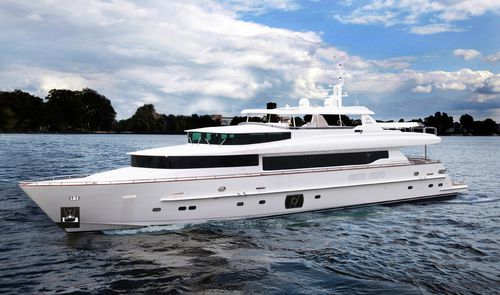 Super-yacht de croisière - CC110 Lady Gaga - Horizon - traditionnel / à fly / avec timonerie