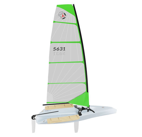 Dériveur solitaire - PORTSTAR - Laser Performance - skiff / de régate / double trapèze