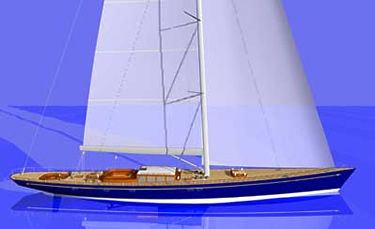 Sailing-superyacht de croisière - FRERS 150' - Derecktor - à cockpit ouvert / sloop