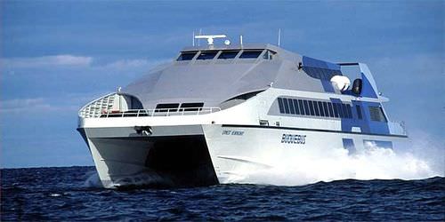 Ferry à passagers catamaran - 45 M - Derecktor - à grande vitesse