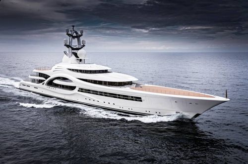 mega-yacht traditionnel - Feadship