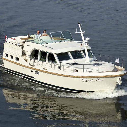 Vedette in-bord - Grand Sturdy 40.0 AC - Linssen Yachts B.V. - diesel / à fly / fluviale