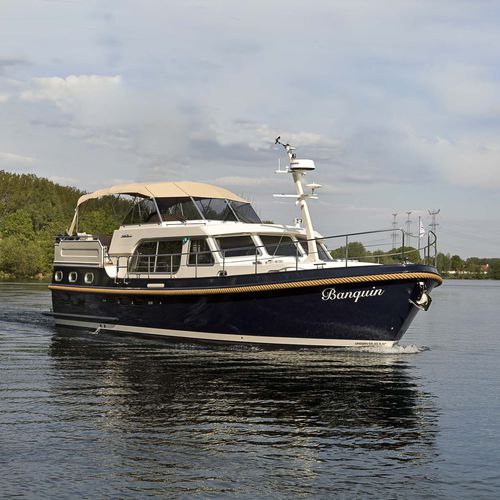 Vedette in-bord - Grand Sturdy 45.0 AC - Linssen Yachts B.V. - diesel / bimoteur / à fly