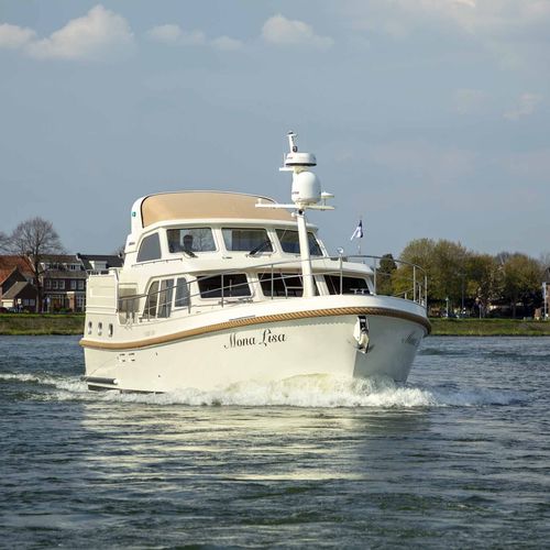 Vedette in-bord - 450 AC Variotop - Linssen Yachts B.V. - diesel / bimoteur / à fly fermé