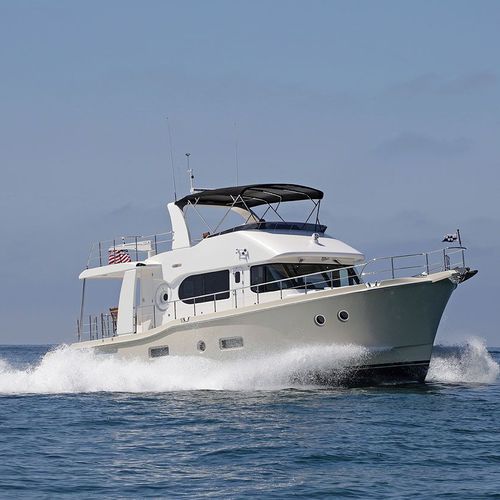 Motor-yacht offshore - 59CP - Nordhavn - trawler / à fly / 3 cabines