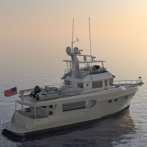 Motor-yacht de croisière - 625 - Nordhavn - à fly