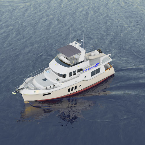 Motor-yacht de croisière - 51 - Nordhavn - offshore / à fly