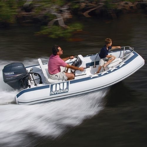 Bateau pneumatique hors-bord - Deluxe Series 360 - Novurania - semi ...