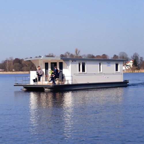 Bateau maison in-bord - H2home 1150 - Pedro-Boat - hors-bord / fluvial / bain de soleil