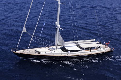 Sailing-superyacht de croisière - TENAZ - Pendennis - 3 cabines / à cockpit ouvert / en aluminium