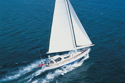 Sailing-yacht de croisière - JACQUELINA - Pendennis - à cockpit ouvert / à salon de pont / sur mesure