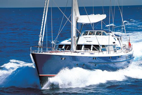 Sailing-superyacht de croisière - MITSEAAH - Pendennis - 8 cabines / à cockpit central / en aluminium